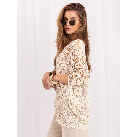 Sweter-CS-SW-VI9819.74-jasny beżowy 2
