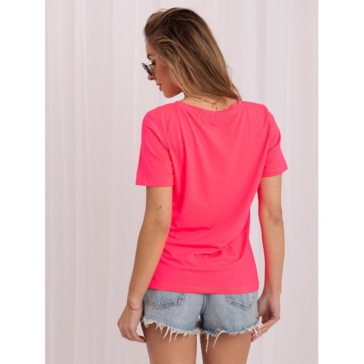 T-shirt-RV-TS-A1095.33-fluo r&oacute;żowy