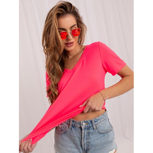 T-shirt-RV-TS-A1095.33-fluo r&oacute;żowy 1
