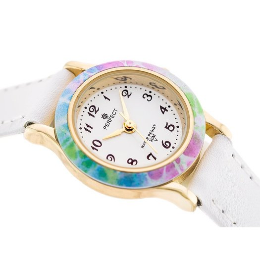 PERFECT CHILDREN S COMMUNION WATCH LP195-05 - white + BOX