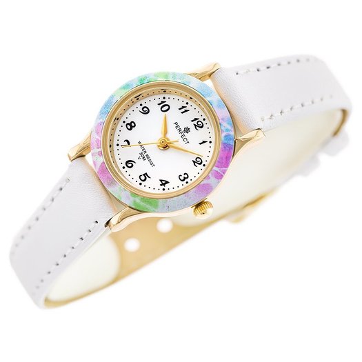 PERFECT CHILDREN S COMMUNION WATCH LP195-05 - white + BOX