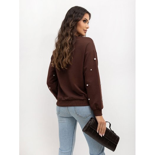 Bluza-IR-BL-R2697.04P-brązowy 2