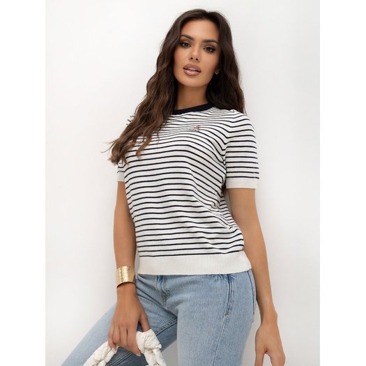 Sweter-IR-SW-57881.99-biało-granatowy
