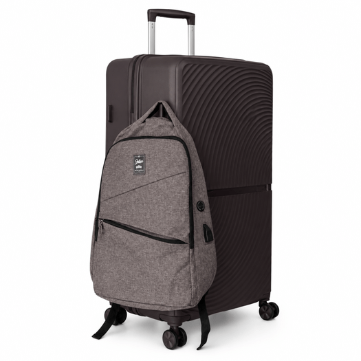 Large Solier XL TORIDE 27  Chocolate PP Suitcase