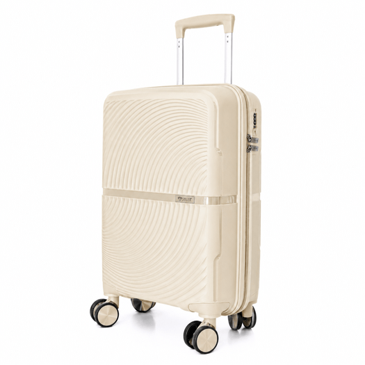 Solier S TORIDE 19  Beige PP Cabin Suitcase