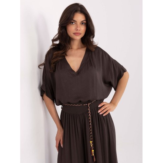 Bluzka-TW-BZ-BI-3228.75-ciemny brązowy