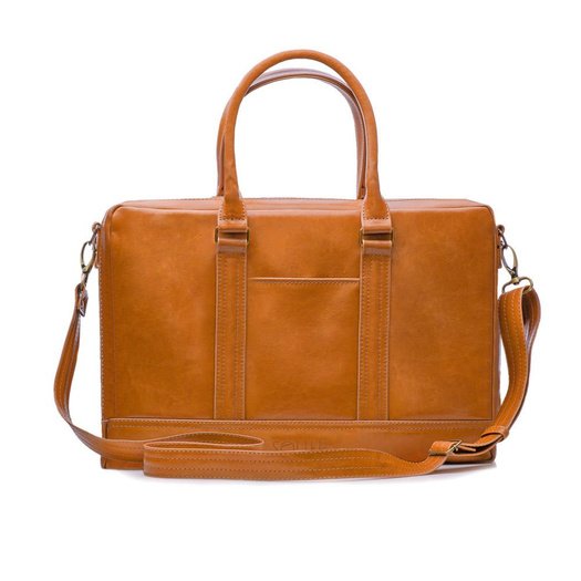 Men's leather shoulder laptop bag SL02 ABERDEEN 11