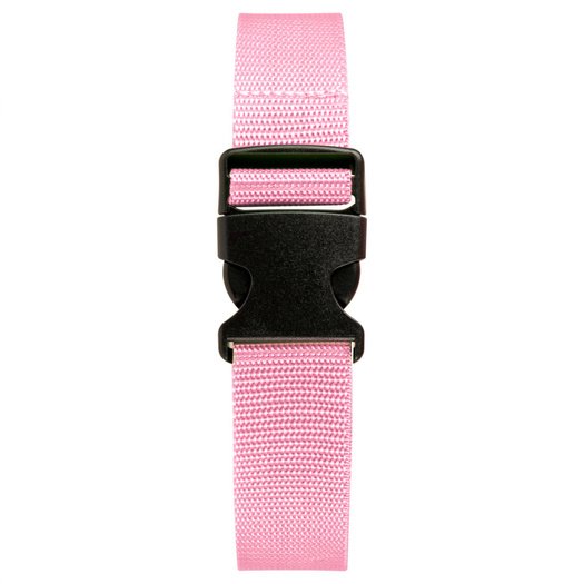 Security luggage strap set for suitcase SA50 pink