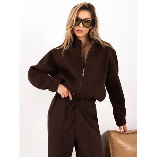Bluza-RV-BL-A1575.83-ciemny brązowy