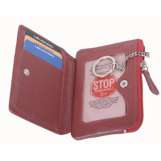 Raktų dėklas LEMONDO 500-70-03 RFID - Vyšninis