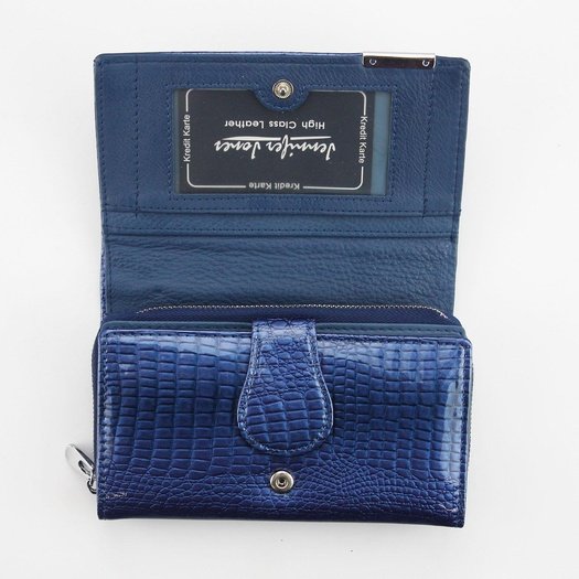 Jennifer Jones 5261-2 Women's Patent Leather Wallet