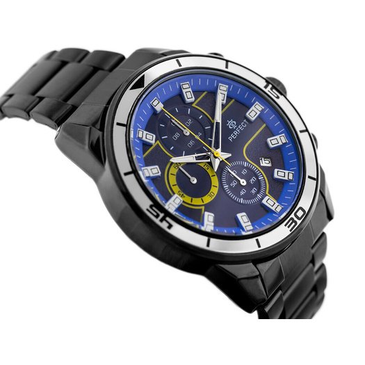 ZEGAREK MĘSKI PERFECT CH02M - CHRONORGAF (zp356f)