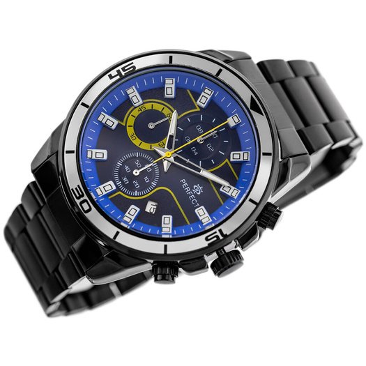 ZEGAREK MĘSKI PERFECT CH02M - CHRONORGAF (zp356f)