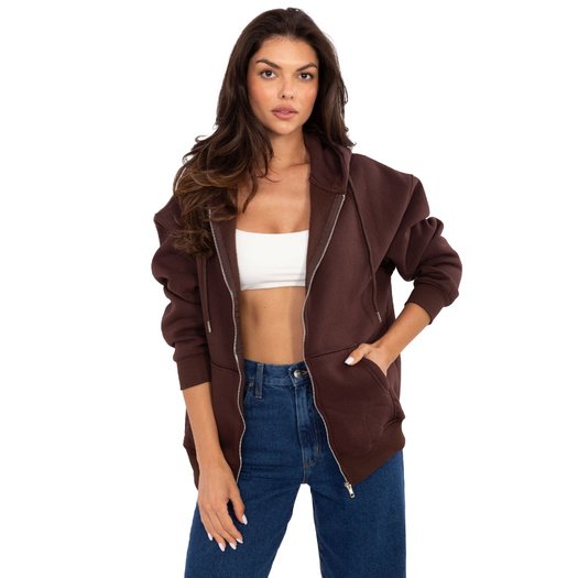 Bluza-CLM-BL-1044.21-ciemny brązowy
