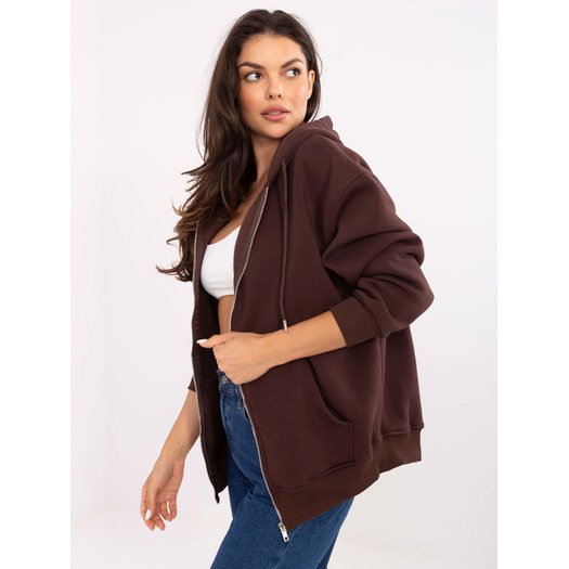 Bluza-CLM-BL-1044.21-ciemny brązowy