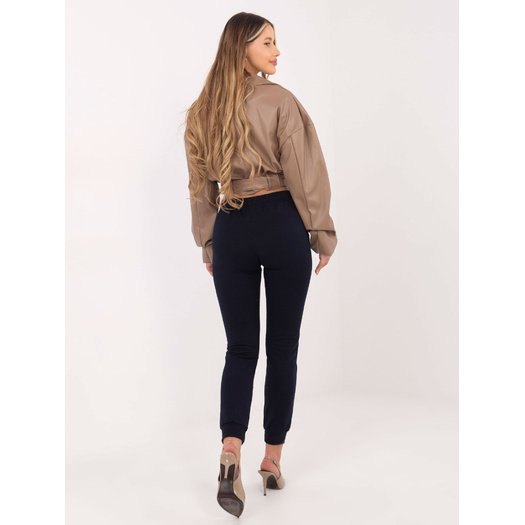 Sportinės kelnės-RV-DR-5040.00X - tamsiai mėlynos spalvos 34