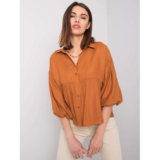 Koszula-328-KS-4023.57-jasny brązowy 3