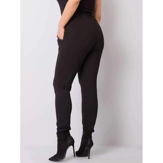 Spodnie dresowe-RV-DR-4765.52-czarny 4