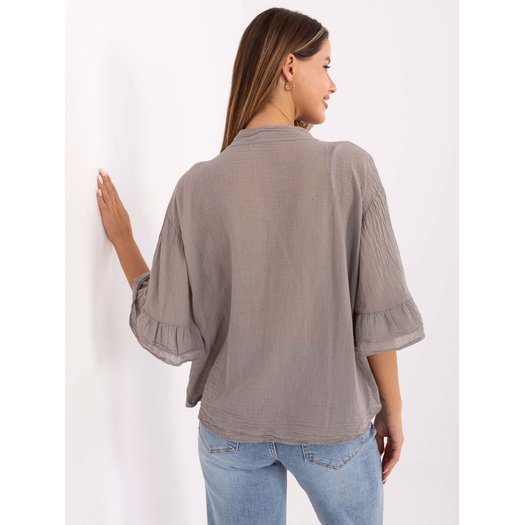 Koszula-MI-KS-92224.95-ciemny bezowy