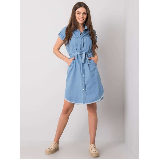 Sukienka-RO-SK-3201.16P-niebieski 1