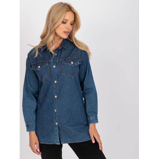 Marškiniai-RO-KS-GMK-4008.62-tamsiai mėlyni 9