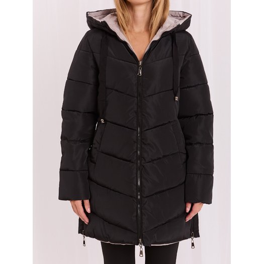Striukė moterims-NM-KR-L22-9872.93-czarno-beżowy