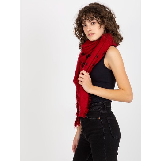 Bandana-AT-CH-23502-1,51-tamsiai raudona
