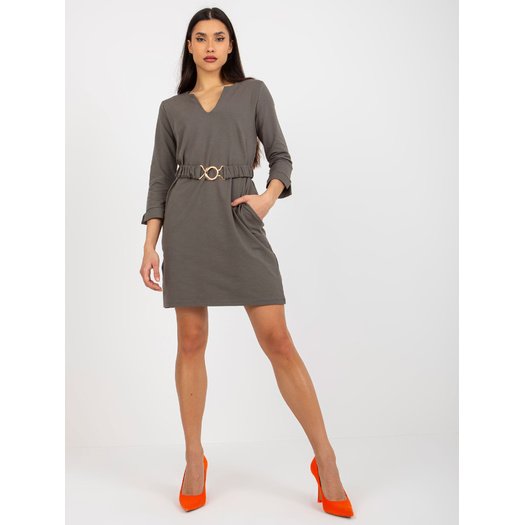 Suknelė-TW-SK-BL-1011.17-khaki