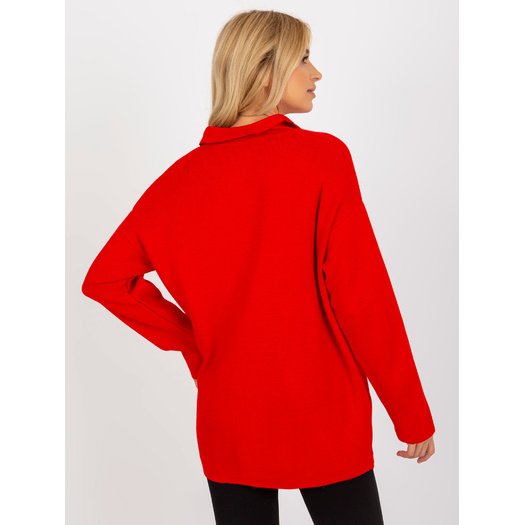 Sweter-LC-SW-2261.00P-czerwony 10