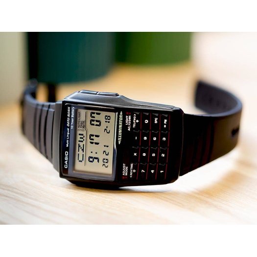 Laikrodis vyrams CASIO VINTAGE DATABANK DBC-32-1A (zd162a)