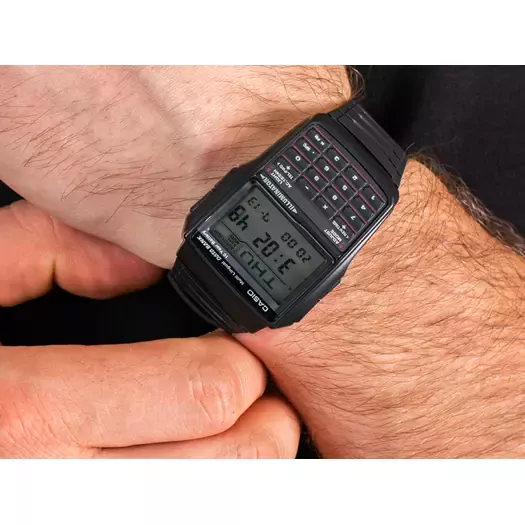 Laikrodis vyrams CASIO VINTAGE DATABANK DBC-32-1A (zd162a)