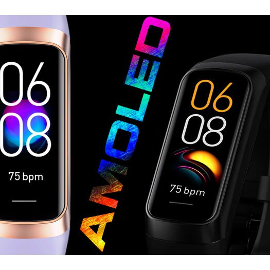 SMARTBAND DAMSKI Rubicon RNCF05 - TERMOMETR, PULSOKSYMETR (sr044e)