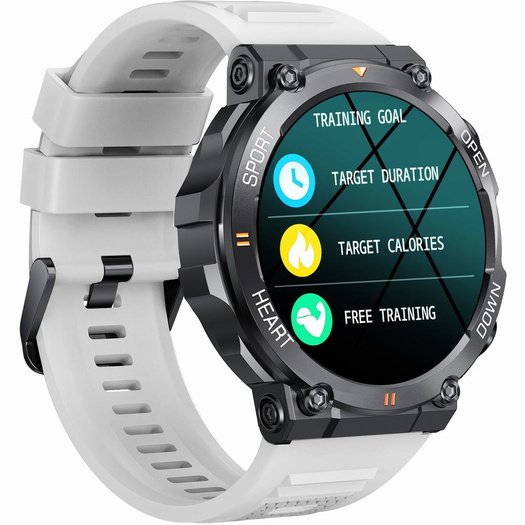 Išmanusis laikrodis vyrams Gravity GT7-6 PRO - Skambinimo funkcija,Pulsometras (sg018f)