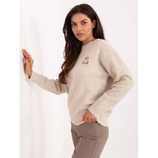 Sweter-PM-SW-SC39.36-beżowy 3