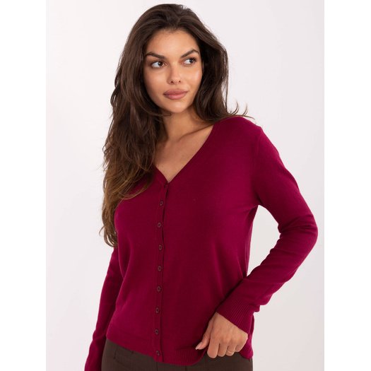 Sweter-PM-SW-M1620.68-bordowy 3