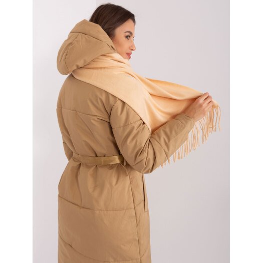 Šalikas-AT-SZ-23185.62P-smėlio spalvos