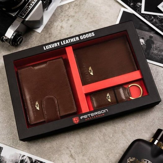 Men's gift set Peterson PTN SET3-N78L-VT