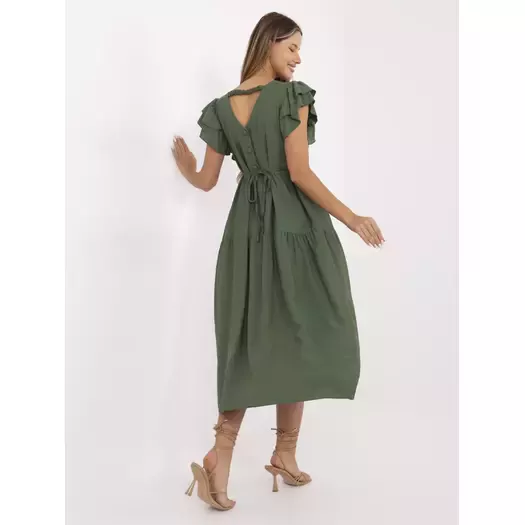 Sukienka-MI-SK-A2489.21-khaki