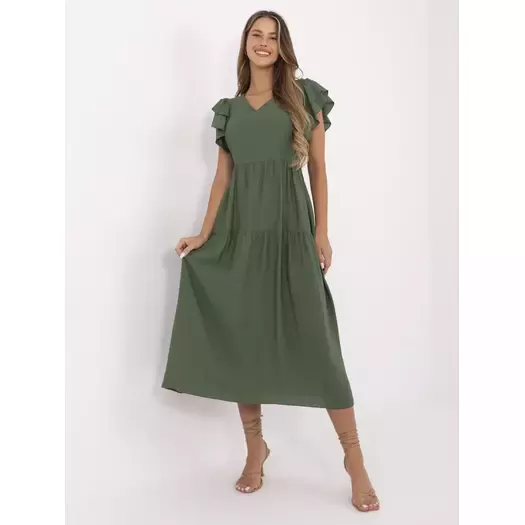 Sukienka-MI-SK-A2489.21-khaki 1