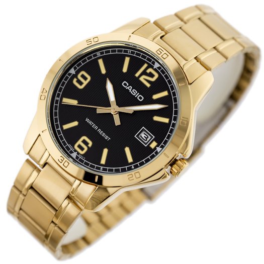 Laikrodis vyrams CASIO MTP-V004G-1B + dėžutė