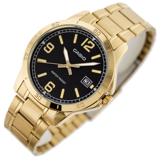 Laikrodis vyrams CASIO MTP-V004G-1B + dėžutė