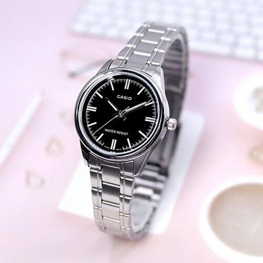 Laikrodis moterims CASIO LTP-V005D-1AUDF (zd586d) + dėžutė