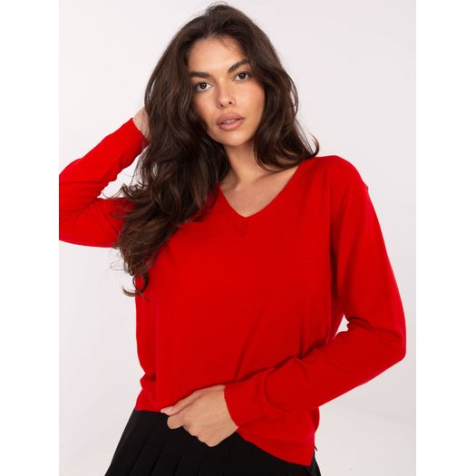 Sweter-PM-SW-SY5511.78-czerwony 1