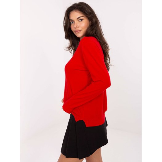 Sweter-PM-SW-SY5511.78-czerwony