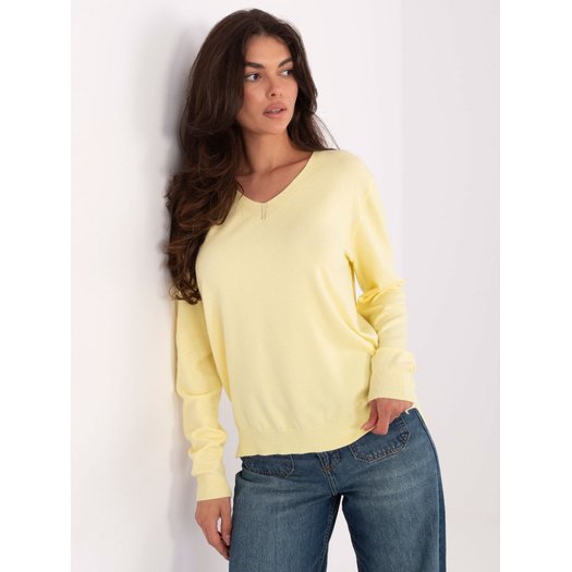 Sweter-PM-SW-SY5511.78-jasny żółty