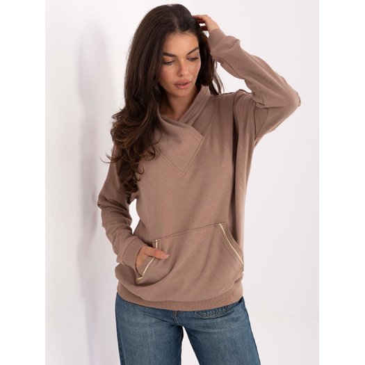 Bluza-RV-BL-A874.01P-ciemny bezowy 1