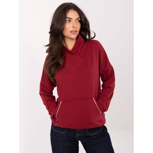 Bluza-RV-BL-A874.01P-bordowy 2