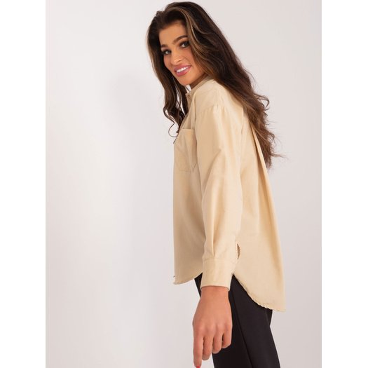 Marškiniai-BA-KS-0286.99-smėlio spalvos
