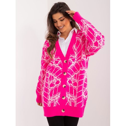 Cardigan-BA-SW-2040.78-fluo rožinė