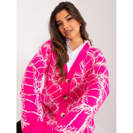 Cardigan-BA-SW-2040.78-fluo rožinė